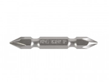 Вставка (бита) торцевая 1/4&quot, Phillips, PH2, L = 50 мм, двусторонняя KING TONY 155002P