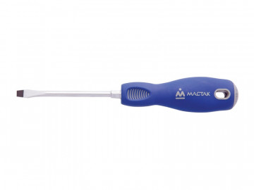 Отвертка шлицевая Slotted 6.5х100 мм, держатель МАСТАК 040-65101H
