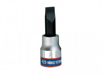 Насадка (бита) торцевая 3/8&quot, Slotted, 1х5 мм, L = 50 мм KING TONY 302205