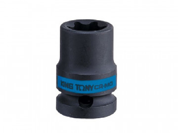 Головка торцевая ударная TORX Е-стандарт 1/2&quot, E10, L = 38 мм KING TONY 457510M