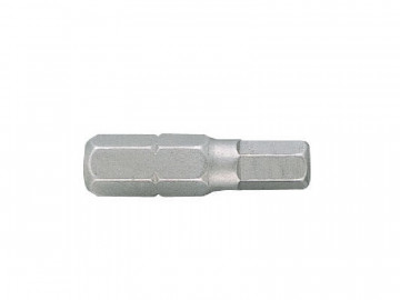 Вставка (бита) торцевая 1/4&quot, HEX, 4 мм, L = 25 мм KING TONY 102504H