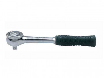 Трещотка 1/4&quot, 140 мм, 24 зубца, дисковый механизм KING TONY 2725-55G