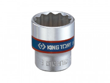 Головка торцевая стандартная двенадцатигранная 3/8&quot, 15 мм KING TONY 333015M