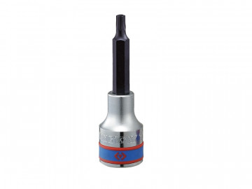 Насадка (бита) торцевая 1/2&quot, TORX, T45, L = 80 мм, с отверстием KING TONY 403745