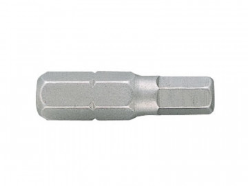 Вставка (бита) торцевая 1/4&quot, HEX, 5 мм, L = 25 мм KING TONY 102505H