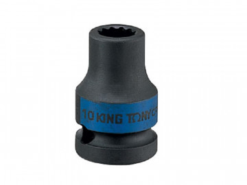 Головка торцевая ударная двенадцатигранная 1/2&quot, 22 мм KING TONY 453022M