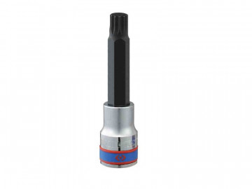 Насадка (бита) торцевая 1/2&quot, SPLINE, M10, L = 80 мм KING TONY 403610