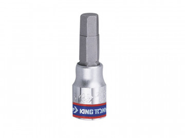 Насадка (бита) торцевая 1/4&quot, HEX, 8 мм, L = 37 мм KING TONY 203508