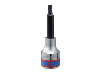 Насадка (бита) торцевая 1/2&quot, TORX, T50, L = 80 мм, с отверстием KING TONY 403750