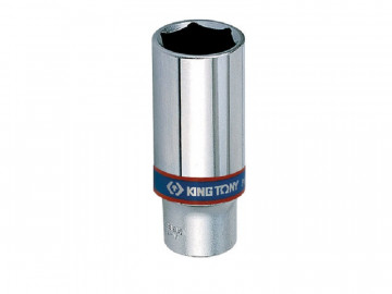 Головка торцевая глубокая шестигранная 3/8&quot, 22 мм KING TONY 323522M