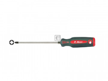 Отвертка силовая Pozidriv PZ2*100мм Hans 0436PZ2-4