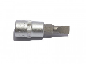 Короткая торцевая вставка с битой 1/4 SL5.5 Станкоимпорт CS-14.12.SL5.5