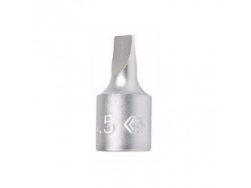 Насадка (бита) торцевая 1/4, Slotted, 5,5х1 мм, L = 25 мм KING TONY 201255X