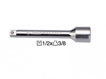 Адаптер (переходник) уменьшающий 1/2 * 3/8 125мм Hans 4804-5
